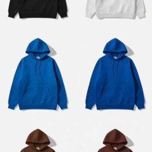 The Multi-Color Cotton Hoodie: Your Pop of Personality